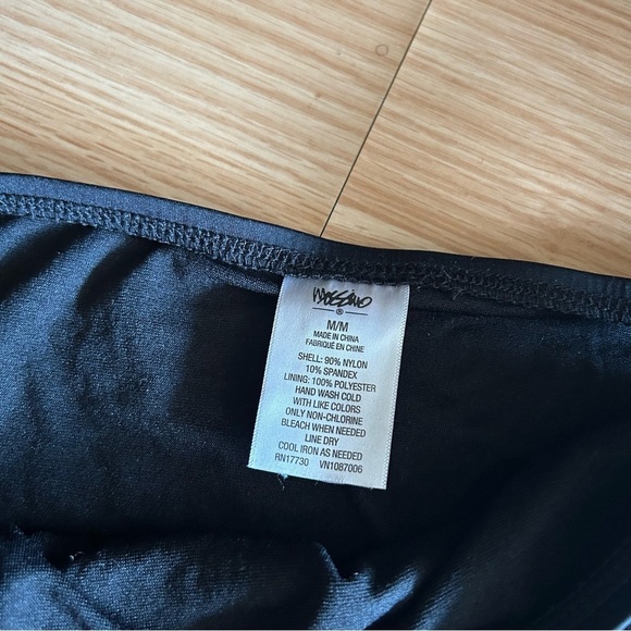 Mossimo Supply Co. Black Hipster Bikini Bottom Medium - Picture 2 of 6